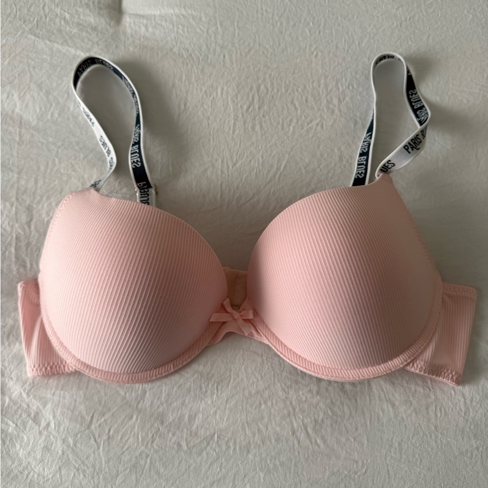 Paris Blues Pink Bra with Adjustable Straps NWOT